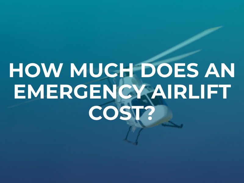 Emergency airlift cost